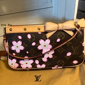 Louis Vuitton Pochette Limited Edition Blossom Monogram.